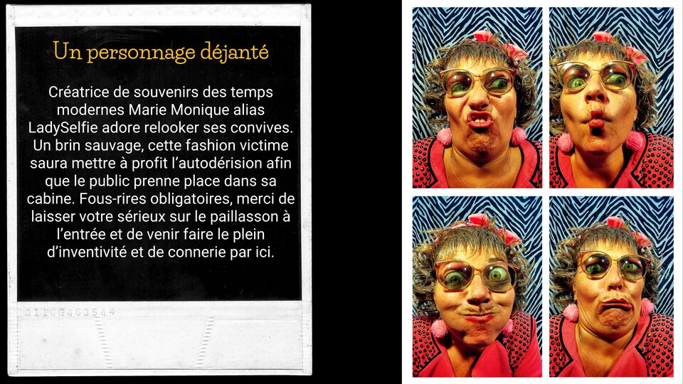 Marie Monique - LadySlefie<br />
clown de toi