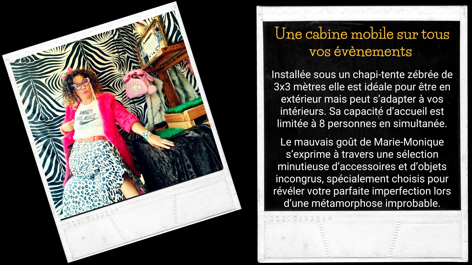 Photomatronche Le Photomatronche de Marie-Monike entresort photo cie clown de toi